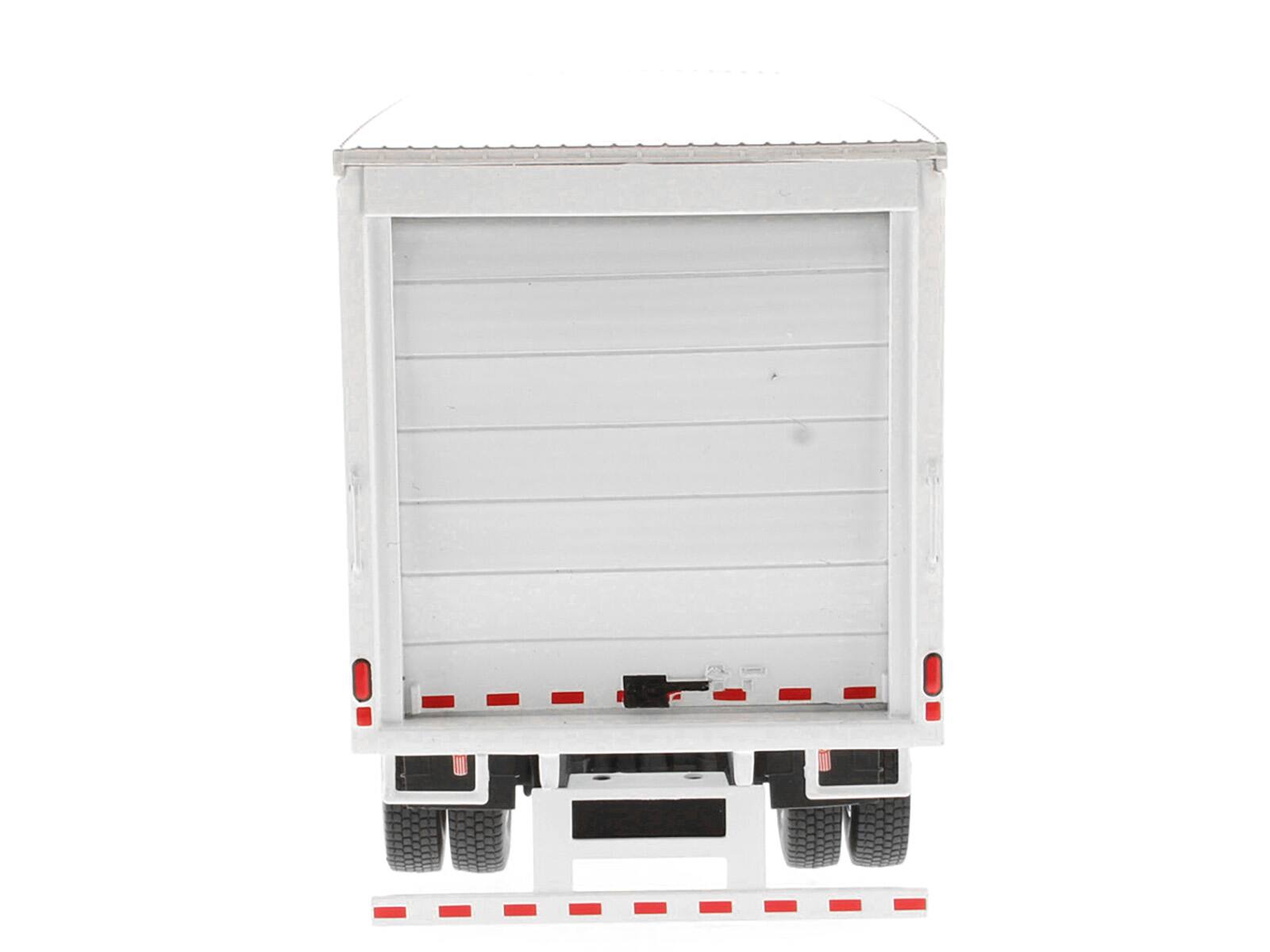 Back. Diecast Masters - Kenworth T280 with Supreme Signature Van Truck Body Blue and White "Transport Series" 1/32 Diecast - Blue And White.