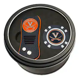 Team Golf - Virginia Cavaliers Switch Chip Golf Tin Set - Multicolor
