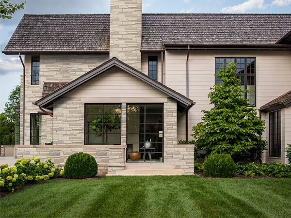 Alt View 5. LOVMOR - 6 Pack Faux Stone Wall Covering Panels for Interior and Exterior Decor PU Stone Veneer - Brown Stone Rock.