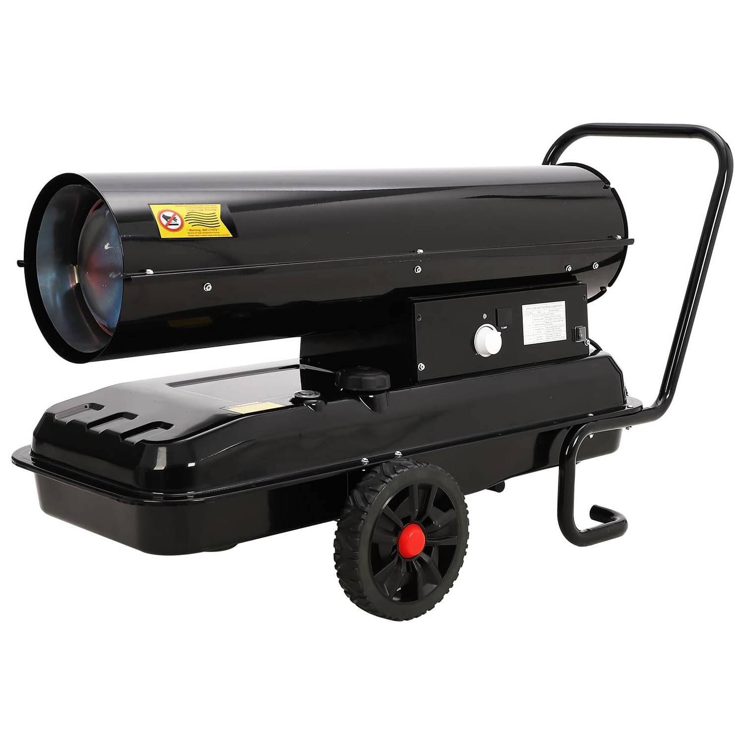 Front. Acekool - 120,000 BTU Portable Forced Air Heater with Thermostat Control for Home Garage.