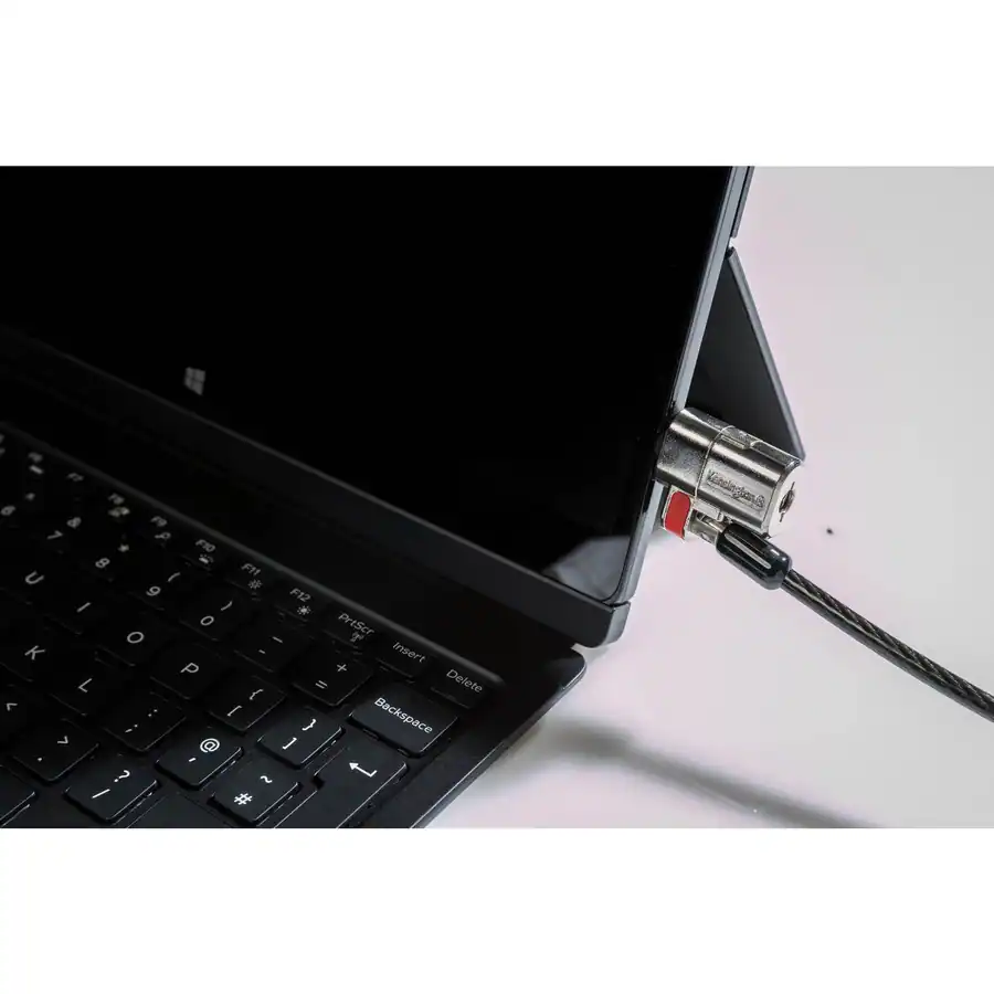 Kensington ClickSafe Keyed Lock for Dell Laptops Keyed Lock Silver ...