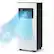 Front. Costway - Costway 8000 BTU AC Cools Room up to 350 Sq.Ft. 3-in-1 Air Cooler with Fan, Dehumidifier - White,Black.