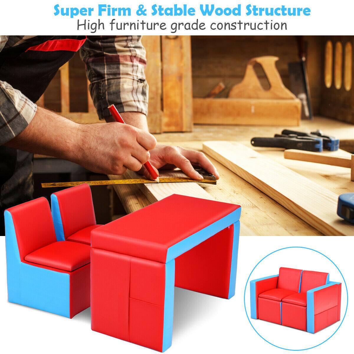 Super Firm & Stable Wood Structure  
High furniture grade construction