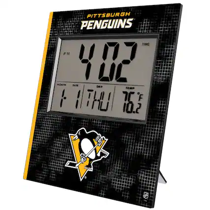 PITTSBURGH PENGUINS
TIME 4:02 PM
MONTH 1 DATE 1 DAY THU TEMP 76°F
10.2
