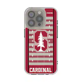 Keyscaper - NCAA - Stanford Cardinal Paisley iPhone Clear Case - 14 Pro Max - Multicolor