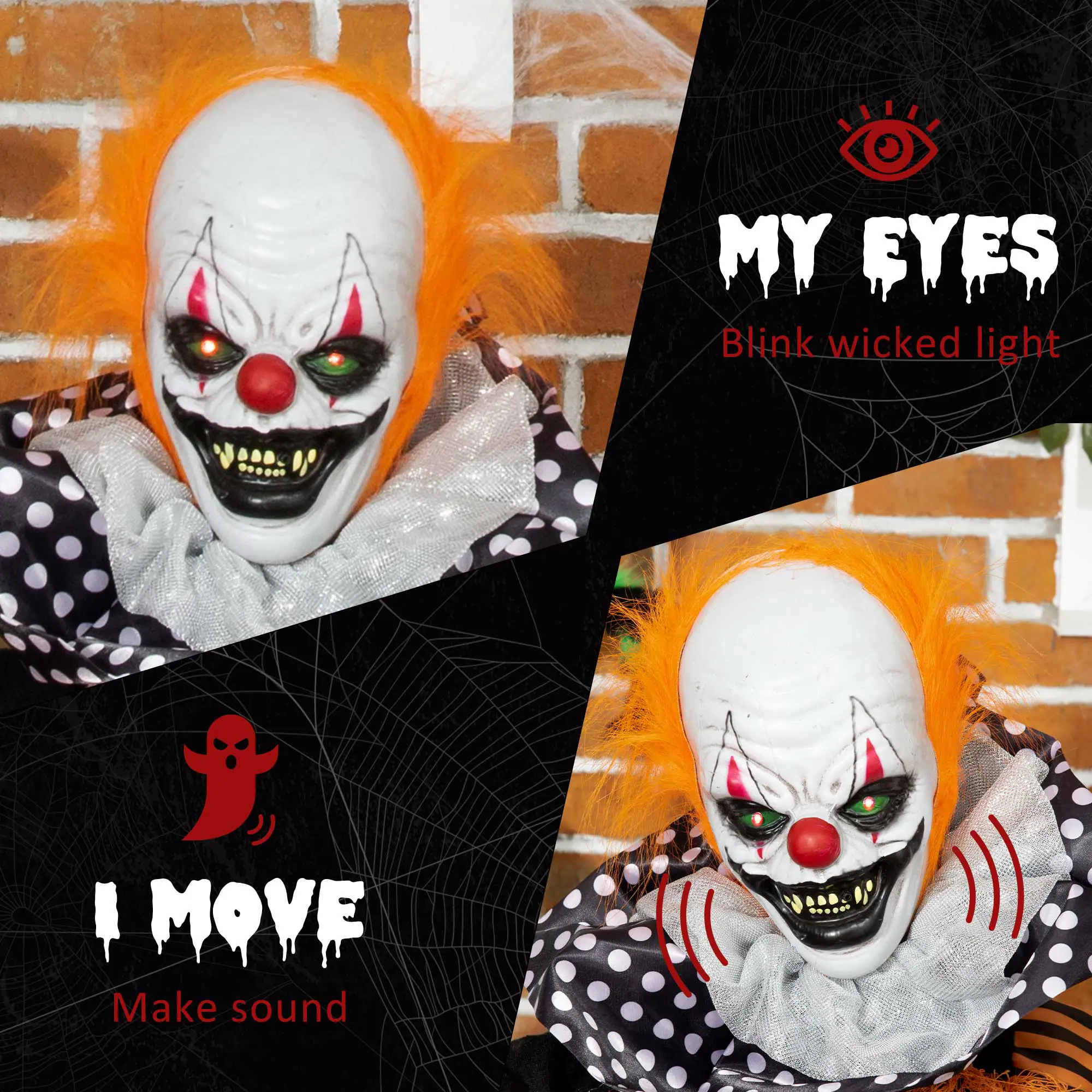 MY EYES  
Blink wicked light  

I MOVE  
Make sound