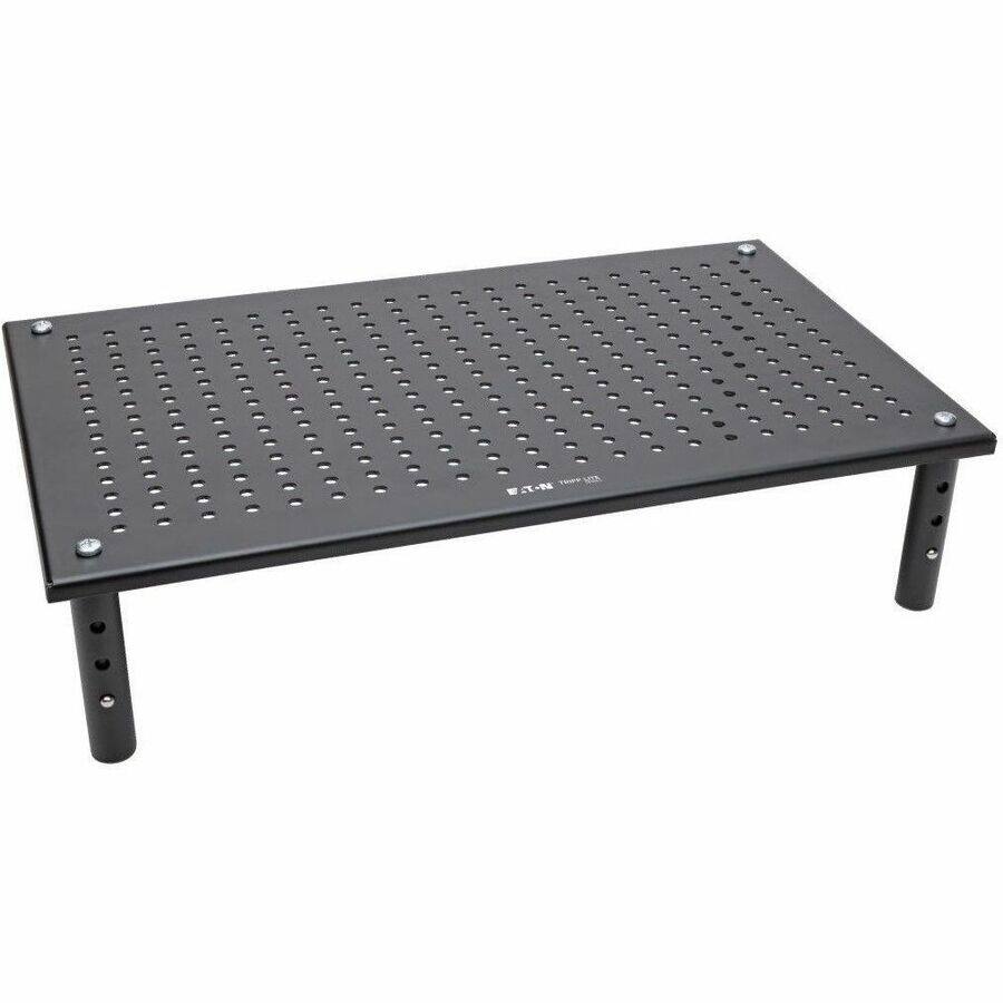 Alt View 3. Tripp Lite - Monitor Riser Stand Desktop Metal Height Adjustable 18x11in (MR1812M) - Black.