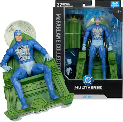 MOVING PARTS 22 POINTS DE ARTICULACIÓN McFARLANE 12+ McFARLANE COLLECTOR * DC MULTIVERSE METRON