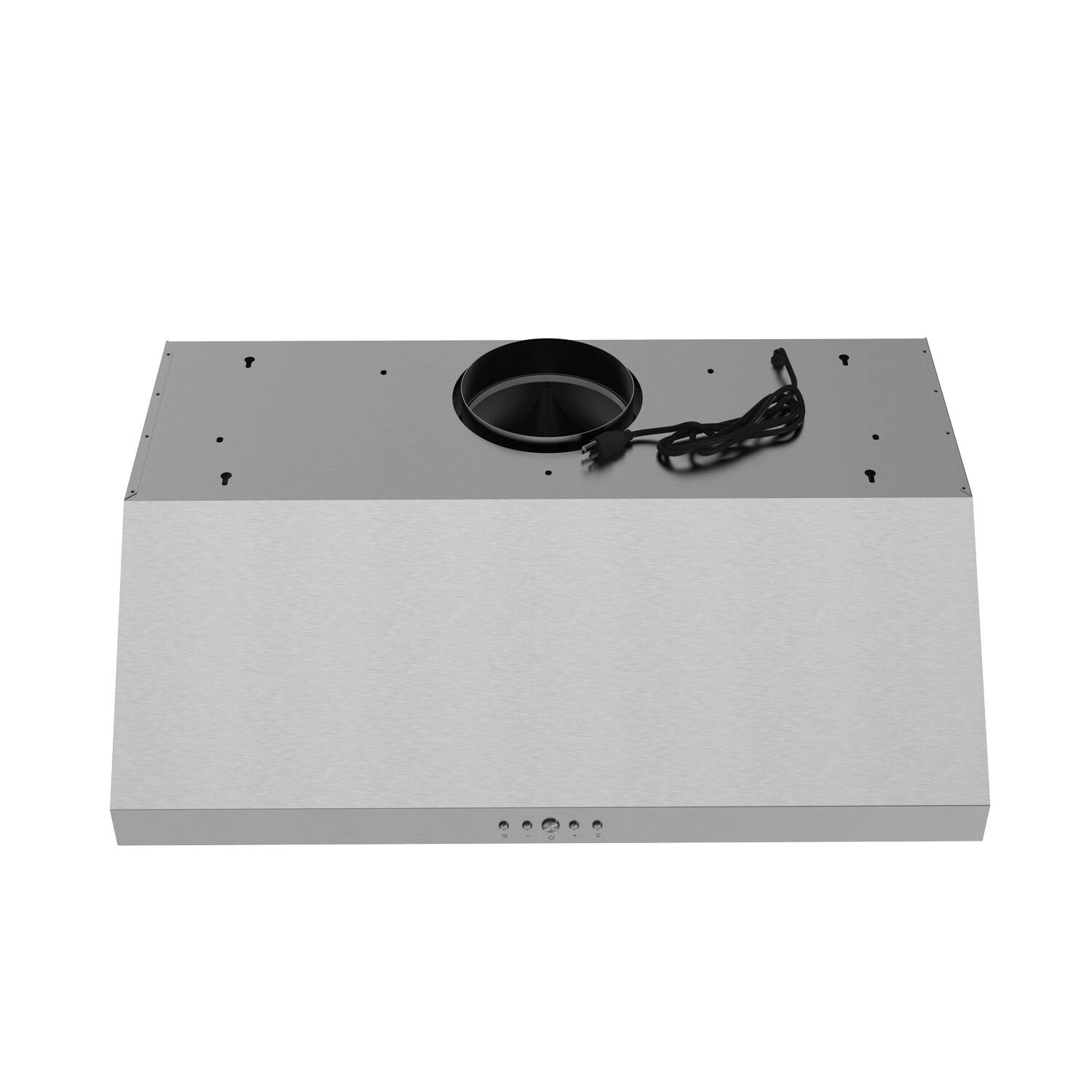 Alt View 4. Thor Kitchen - 36 Inch Convertible Undercabinet Range Hood in Stainless Steel - Stainless steel.