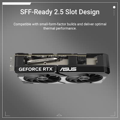 ASUS DUAL NVIDIA GeForce RTX 5060 Ti OC Edition 16GB GDDR7 PCI ASUS DUAL NVIDIA GeForce RTX 5060 Ti OC Edition 16GB GDDR7 PCI