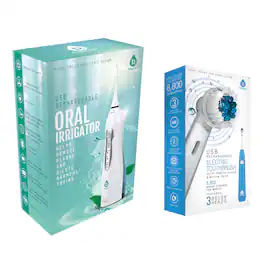 Pursonic - USB Portable Electric Toothbrush & Oral Irrigator