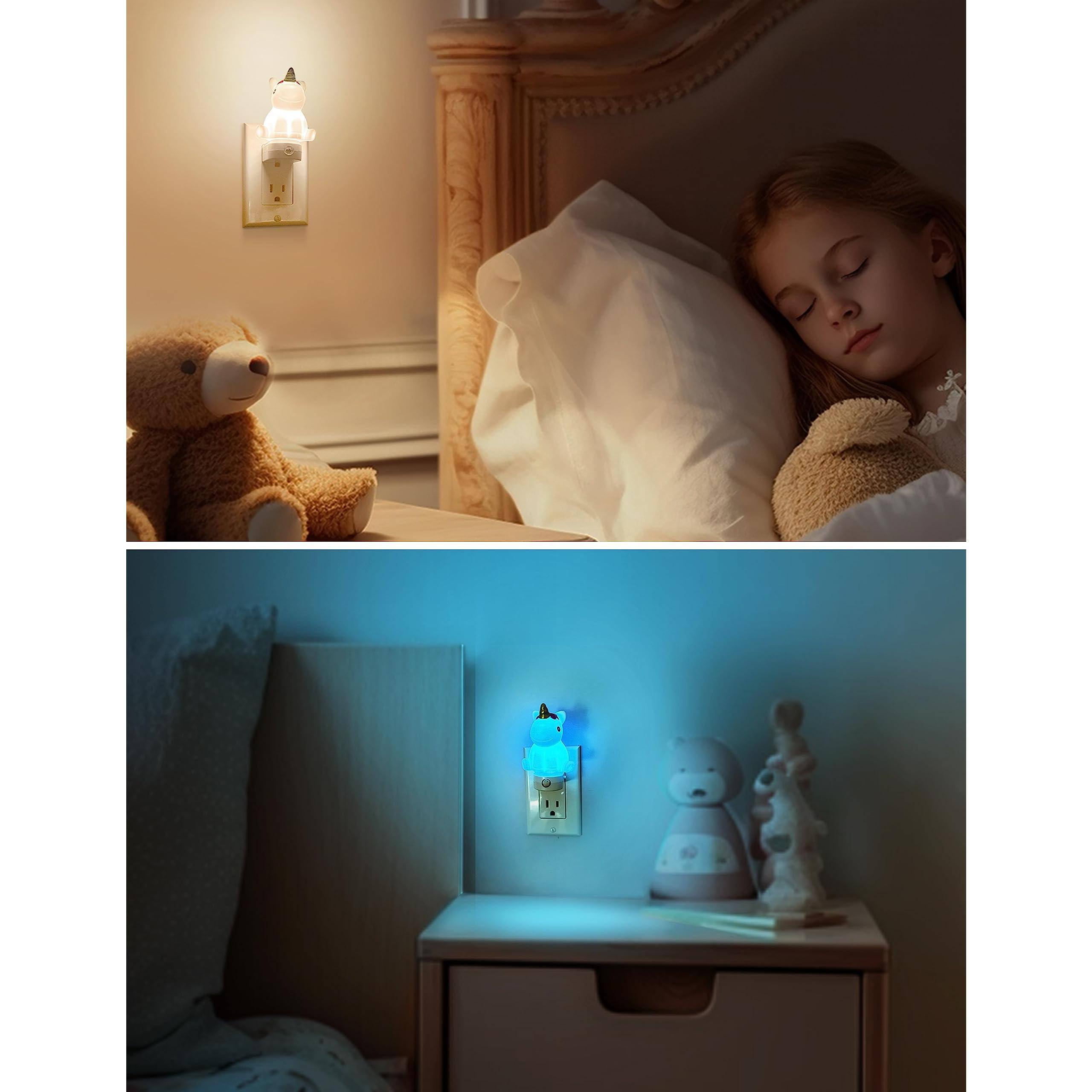 Alt View 6. Paradigms Interiors - Plug-in Night Light For Cute Color Changing With Dusk To Dawn Sensor Christmas Birthday Gift Nightlight  Ro... - Horse.