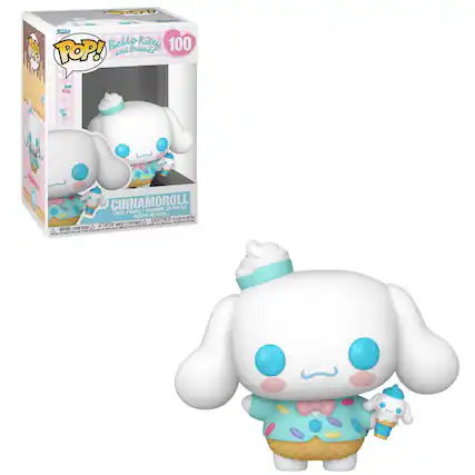 Hello Kitty and Friends 100 POP! CINNAMOROLL J PIGURINE IN VINTLE VINTI FIGURE VINIL FIGURA DE 5 PELKMO DEARA AFRA DT ADVERTENGA - - - ATTENTION SN - - - DO0 ON A - aln A I Cam -i L - - - Saen