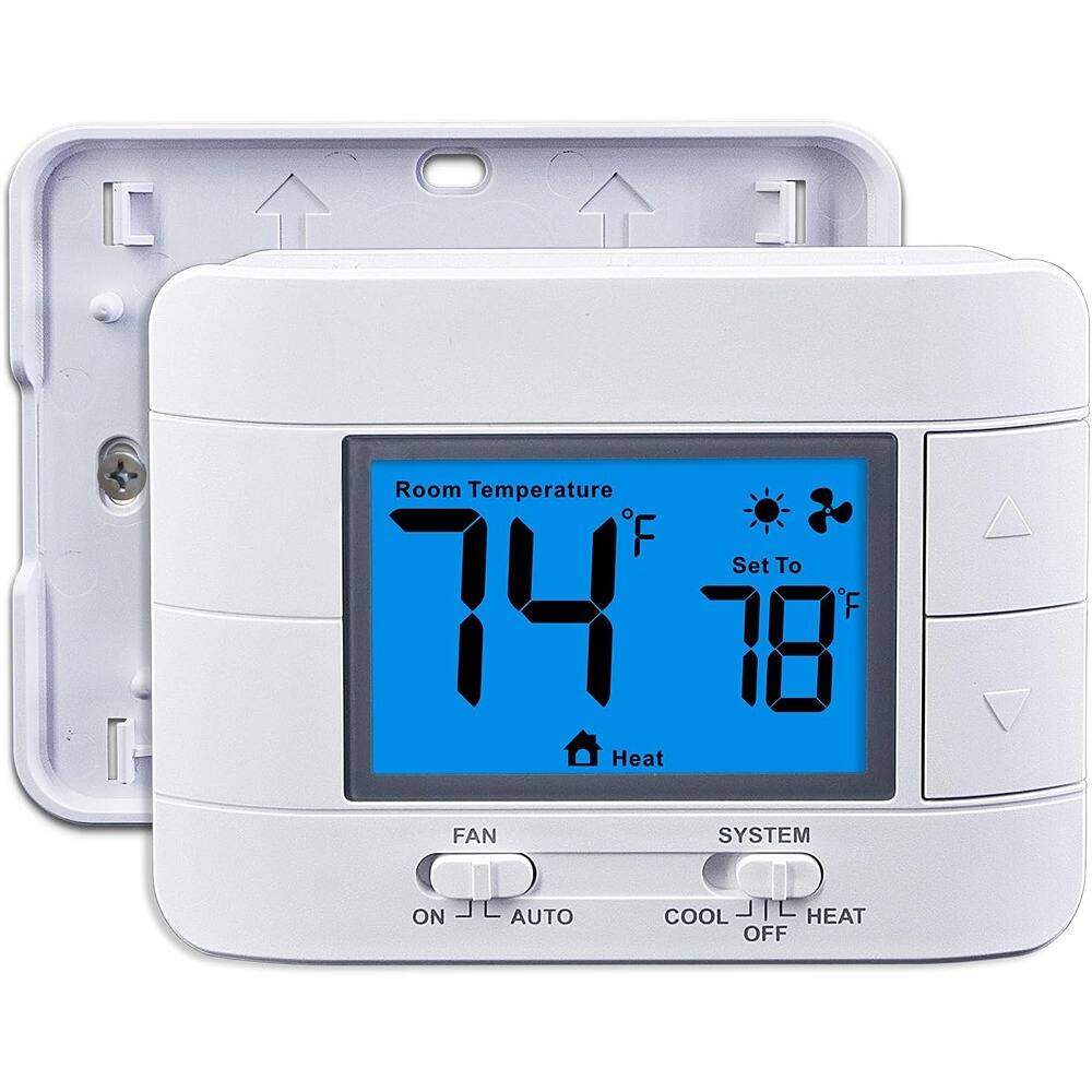 Room Temperature: 74°F
Set To: 78°F
FAN: ON
SYSTEM: COOL
Heat: ON