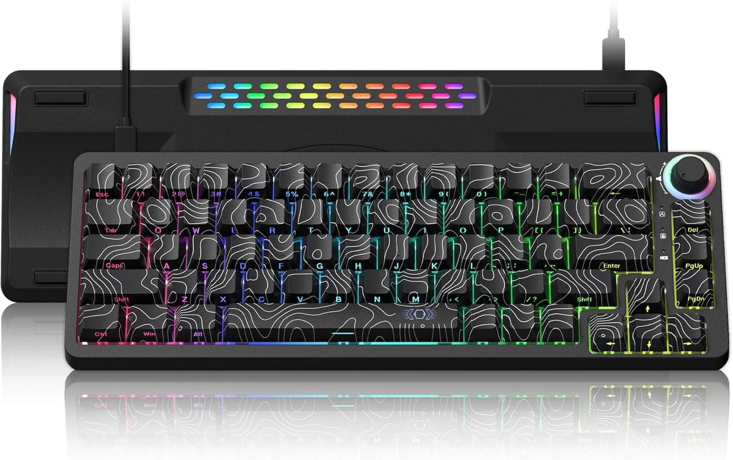 Womier - M68HE PRO 60% Keyboard Rapid Trigger, Hall Effect Topographic Gaming Keyboard with Magnetic Switch - Black price history on PriceWatchPro