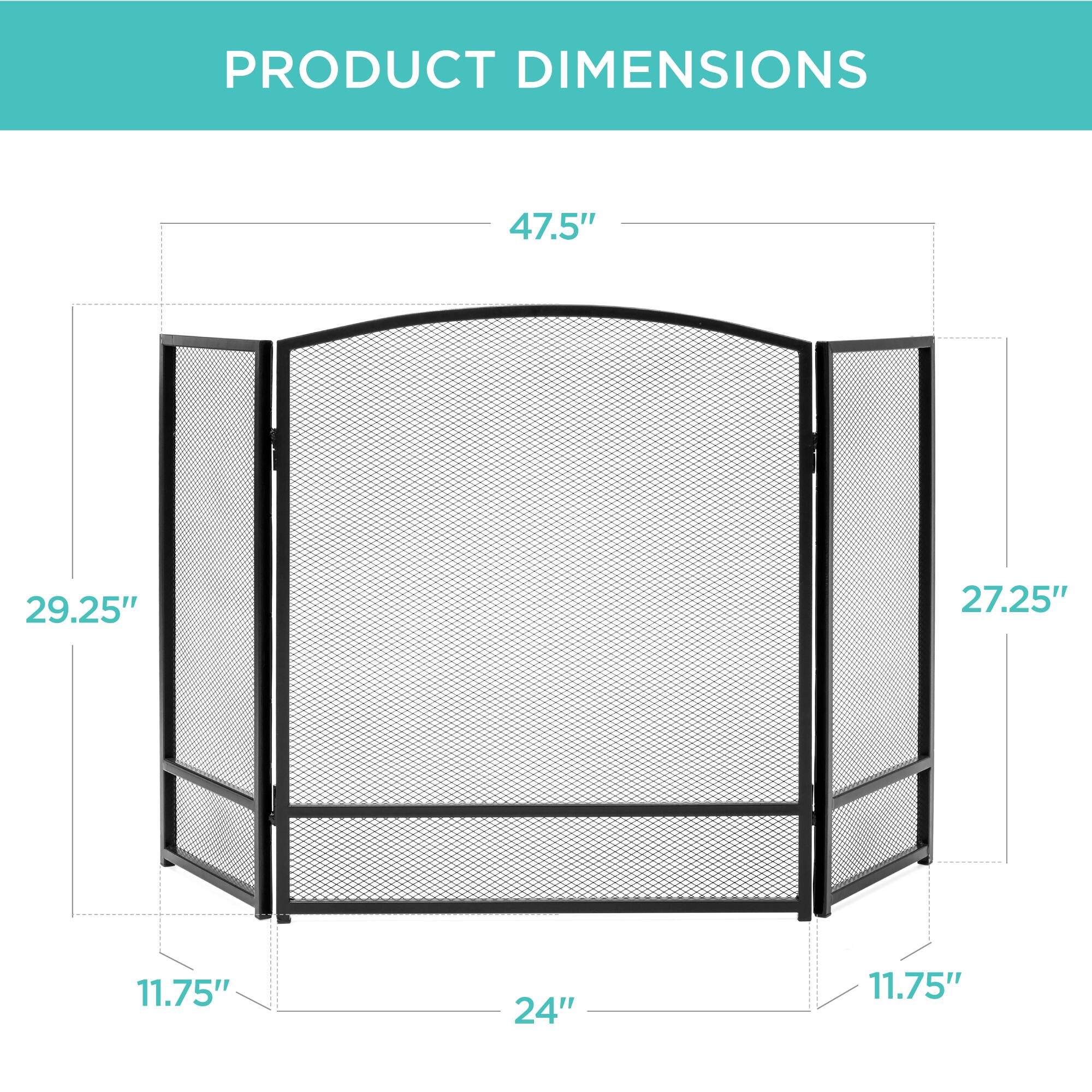 The corrected text is:

PRODUCT DIMENSIONS: 47.5" x 29.25" x 27.25" x 11.75" x 24" x 11.75"