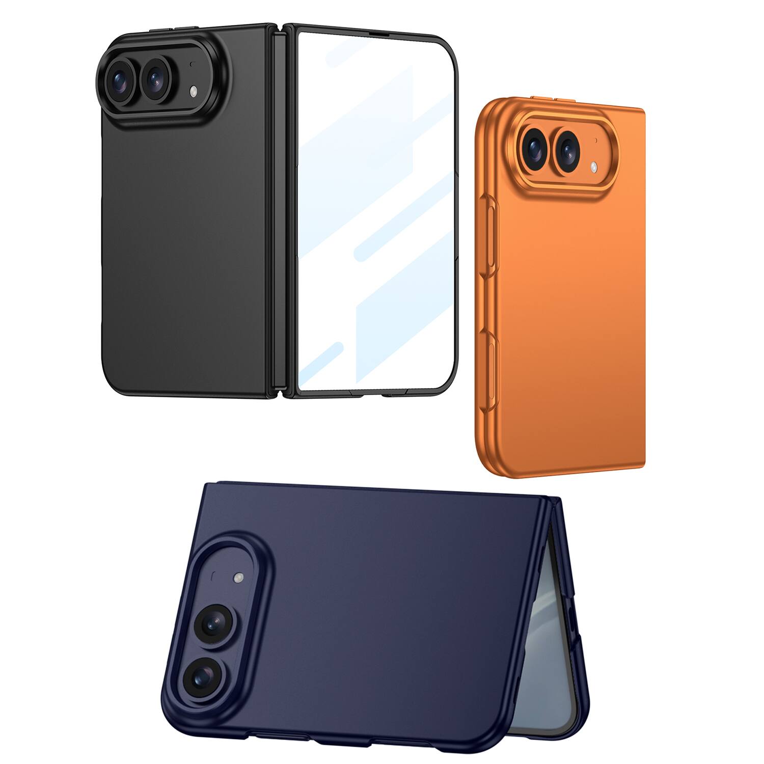 Dteck for Apple iPhone Duo 2026 Ultra Thin Case Built in Screen ...