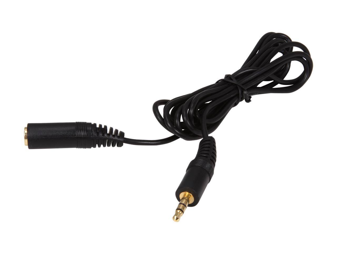 Alt View 1. StarTech.com - StarTech.com MU6MF 6 ft. Stereo Extension Cable 3.5mm Male to 3.5mm Female Male to Female.