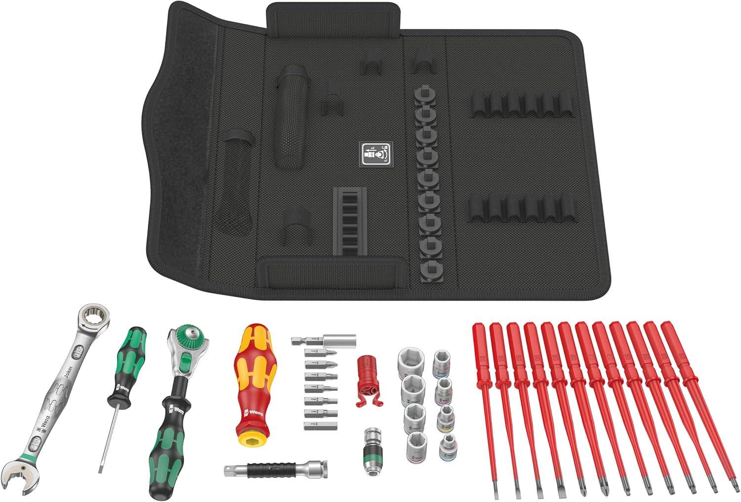 Wera 05135871001 Kraftform Kompakt W Imperial 1 Maintenance, 35 Pieces ...