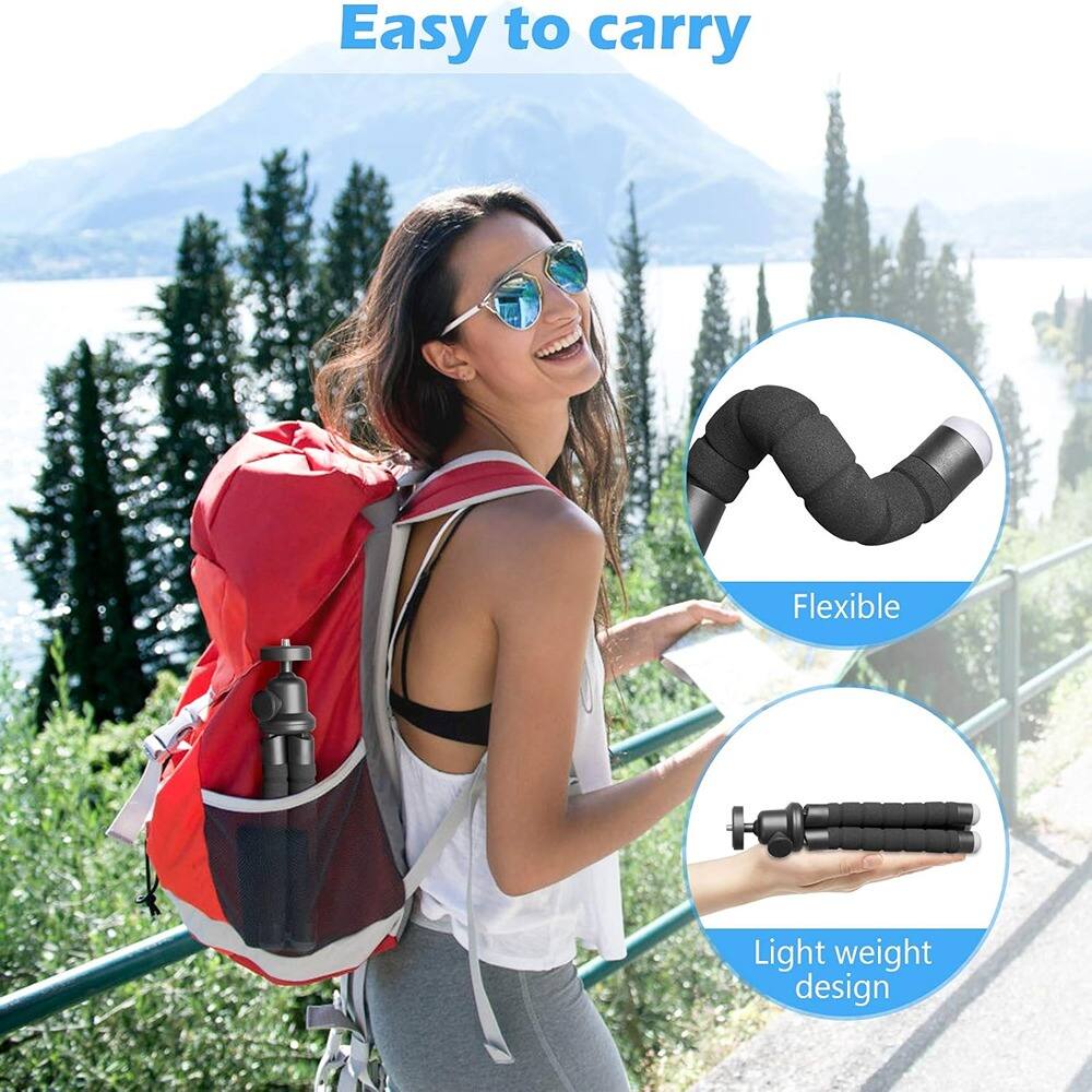 Easy to carry  
Flexible  
Light weight design