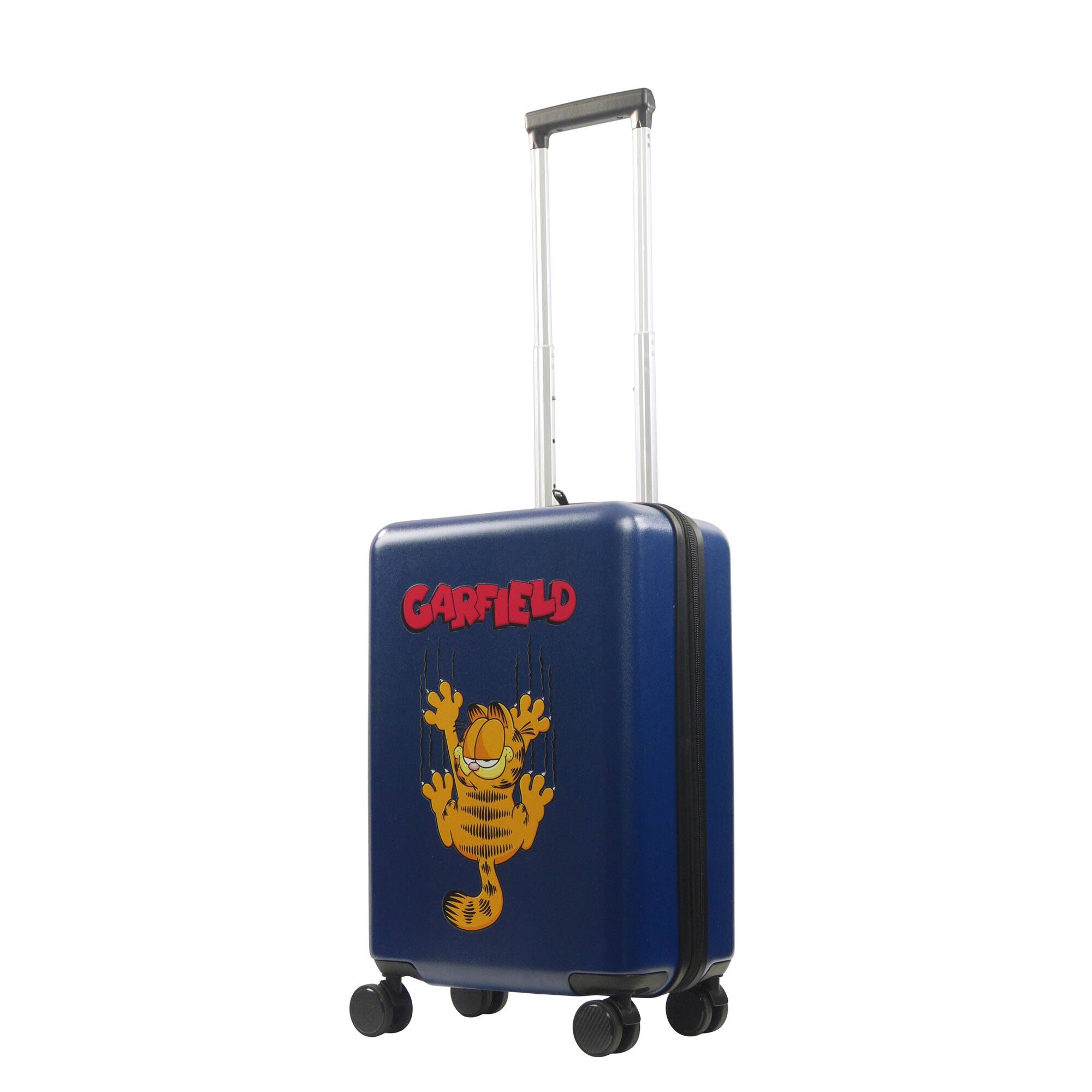 Angle. Ful - Viacom Garfield 22.5" Carry-On Luggage - Blue.