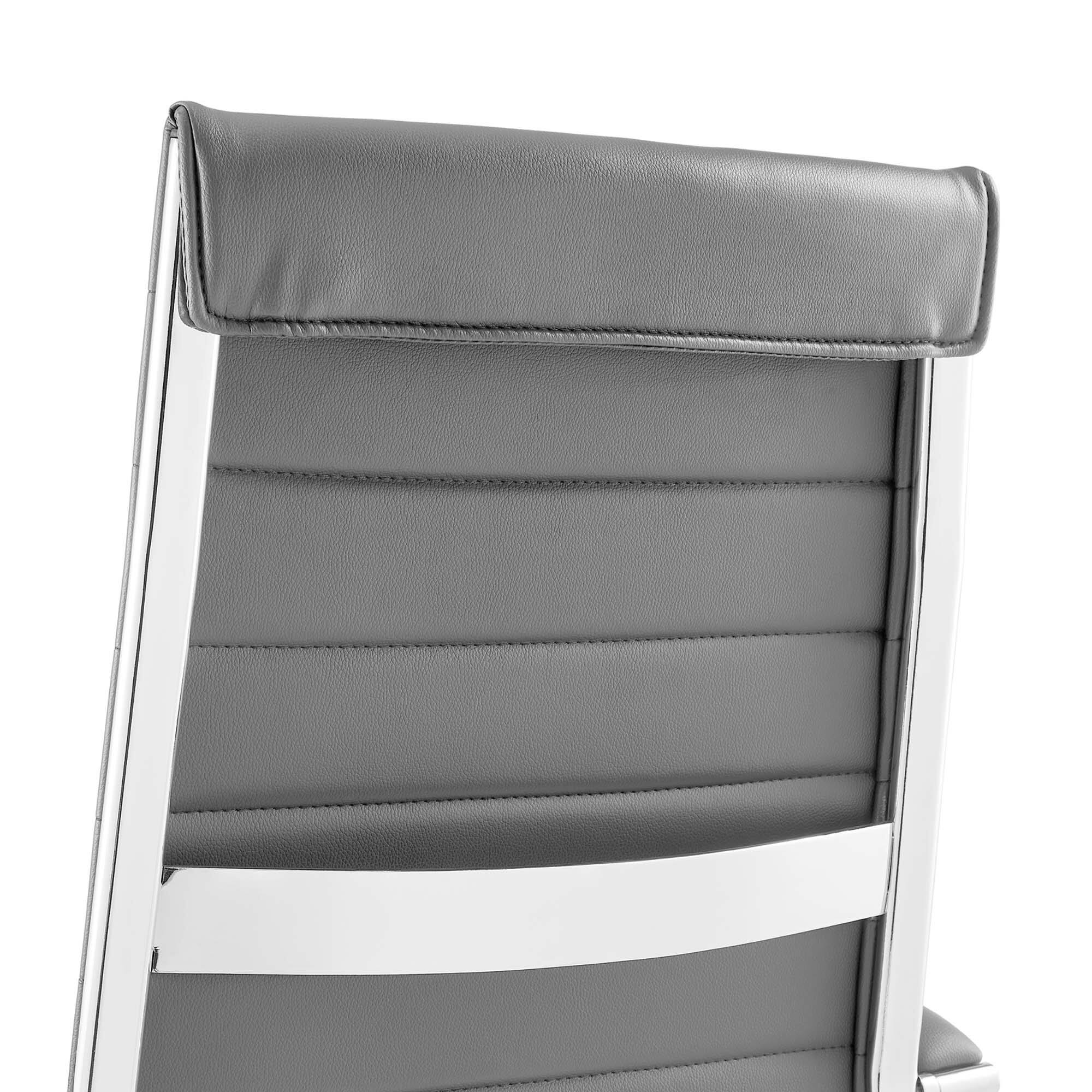 Alt View 4. Modway - Jive Highback Office Chair by Modway - Gray.
