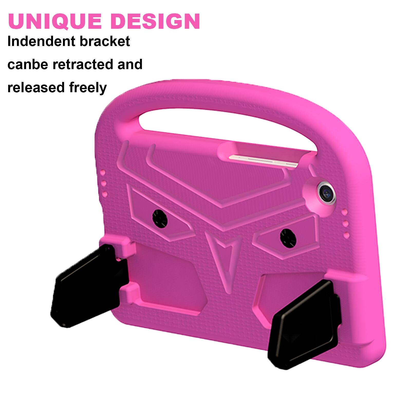 UNIQUE DESIGN  
Independent bracket  
can be retracted and released freely