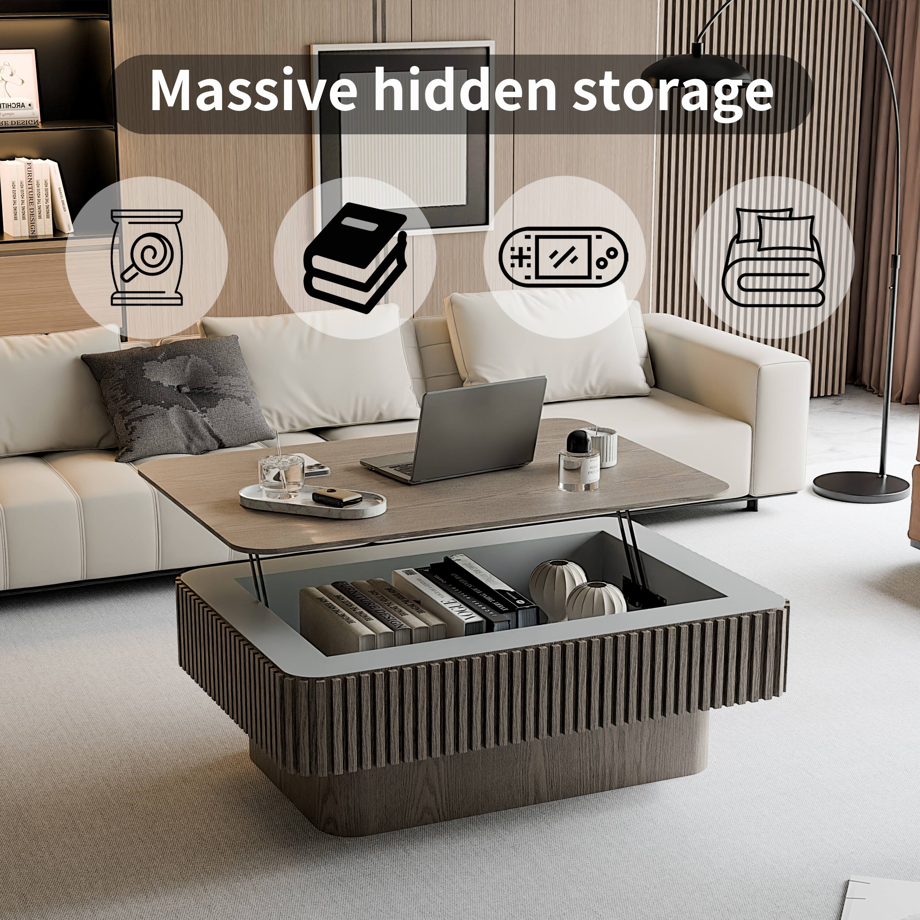 Massive hidden storage