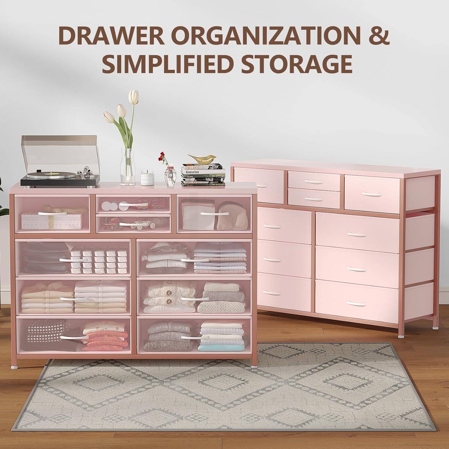 DRAWER ORGANIZATION & SIMPLIFIED STORAGE