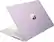 Alt View 8. HP - 14" Laptop - Intel Processor N150 2025 - 4GB Memory - 256GB storage(128GB UFS+128GB Card) - Windows 11 - Honey Lavender - Honey Lavender.