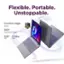 Flexible. Portable. Unstoppable. Comfort edge design. Reliability tested MIL-STD-B10H. 360 convertible design. 0.61" 3.0lbs thin light.
