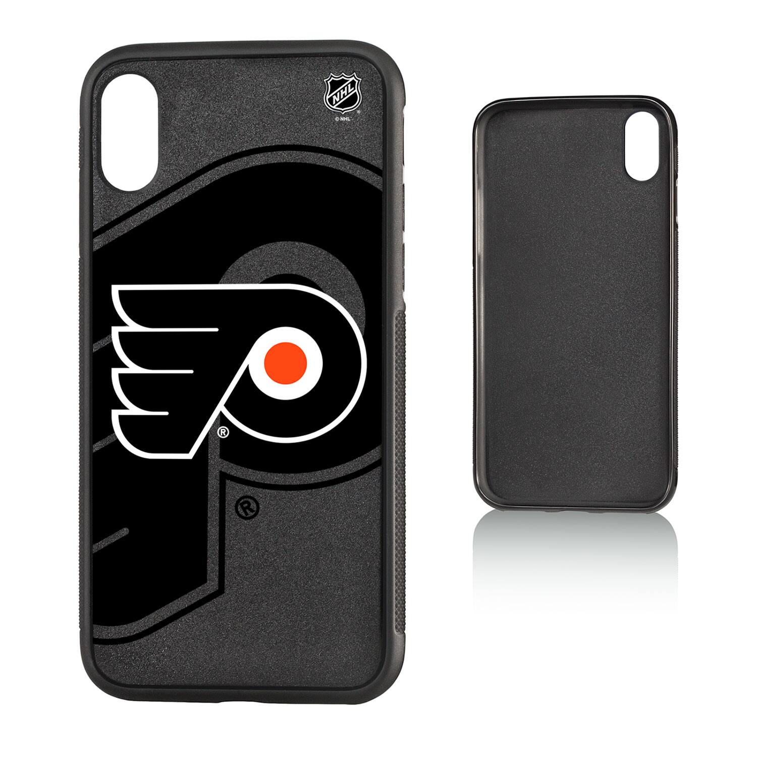 Alt View 3. Keyscaper - Philadelphia Flyers iPhone Bump Ice Case - 14 Pro - Multicolor.