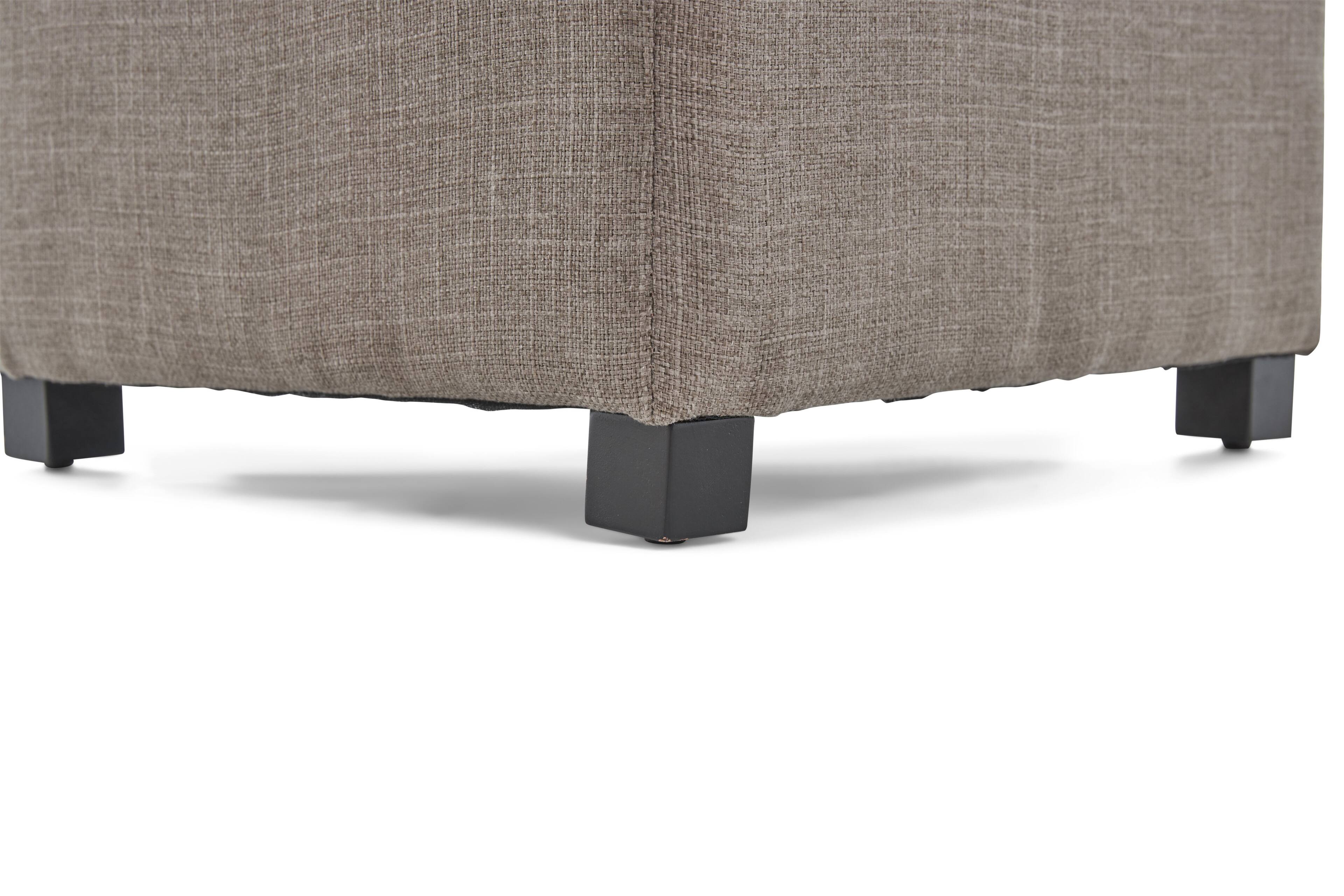 Alt View 13. Tommy Hilfiger - Morgan Storage Cube Ottoman - Brown.