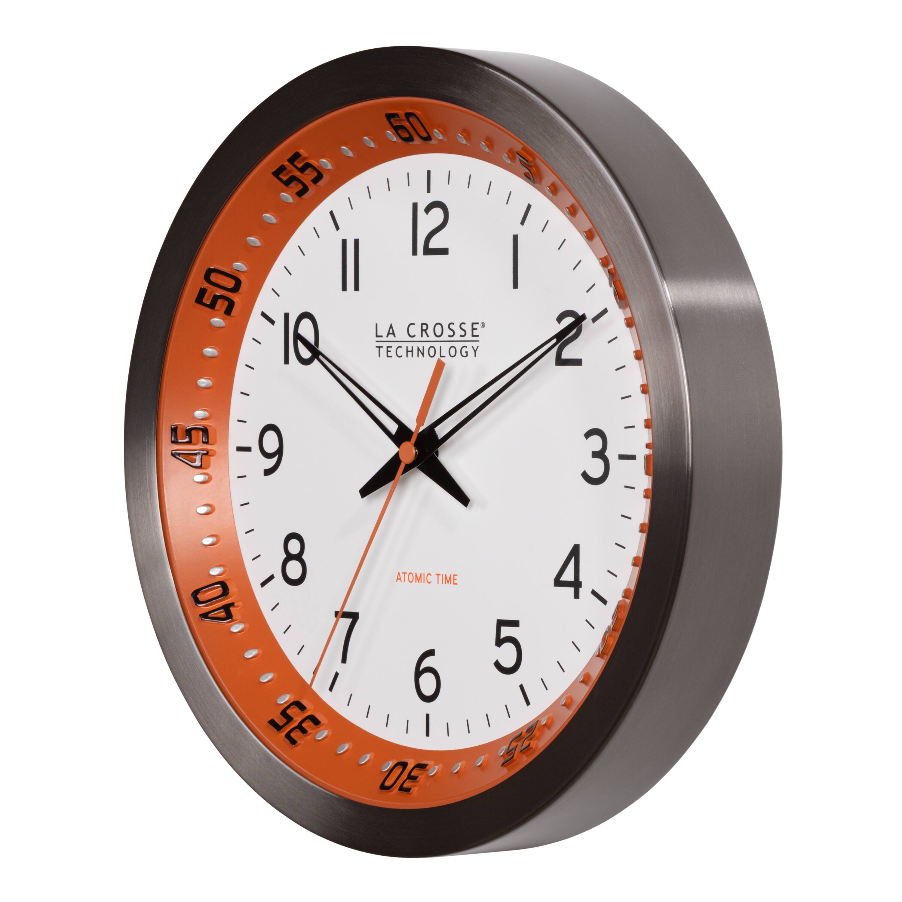 60 55 12 II I 50 LA CROSSE TECHNOLOGY 2 45 9 8 ATOMIC TIME 40 7 6 SE 30 3 - 4 5 S2