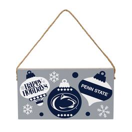 Evergreen Enterprises - Penn State Nittany Lions 6" x 11" Holiday Wood Wall Sign - Multicolor