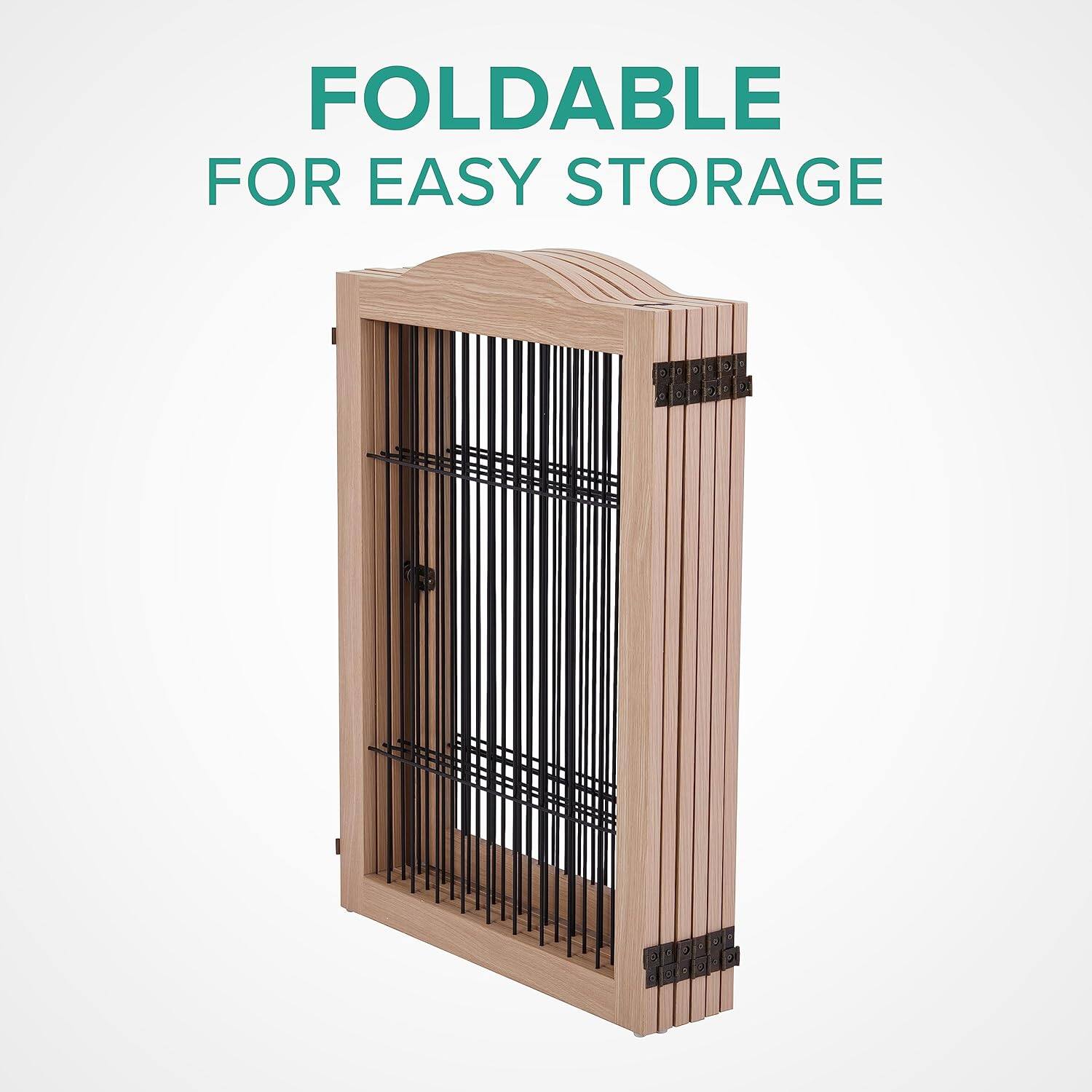 FOLDABLE FOR EASY STORAGE