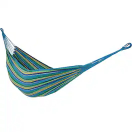 Sunnydaze - 2-Person Woven Cotton Brazilian Hammock - Sea Grass