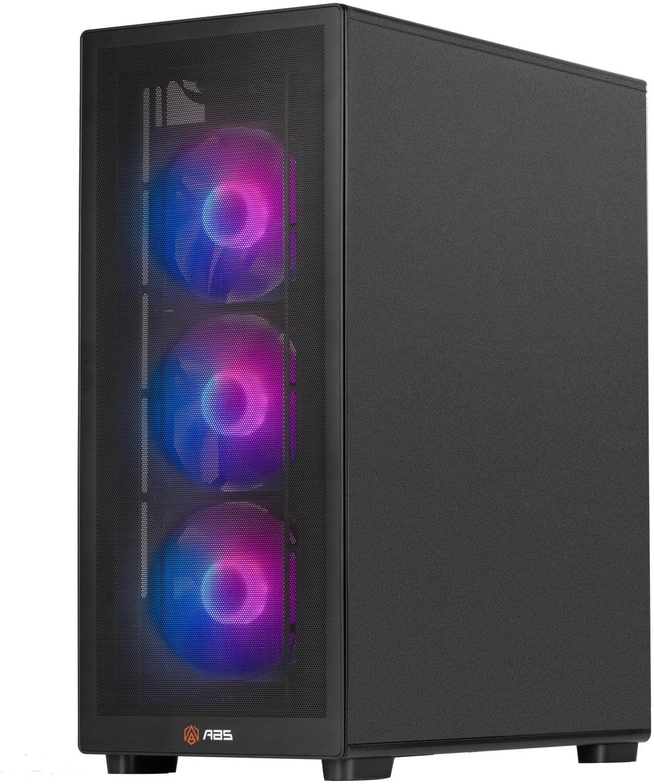 ADVANCED BATTLESTATIONS - ABS Stratos II Aqua Prebuilt Gaming PC Windows 11 Intel Core i914900KF GeForce RTX 5070 Ti 16GB DLSS 4 32GB DDR5 2TB SSD - Black