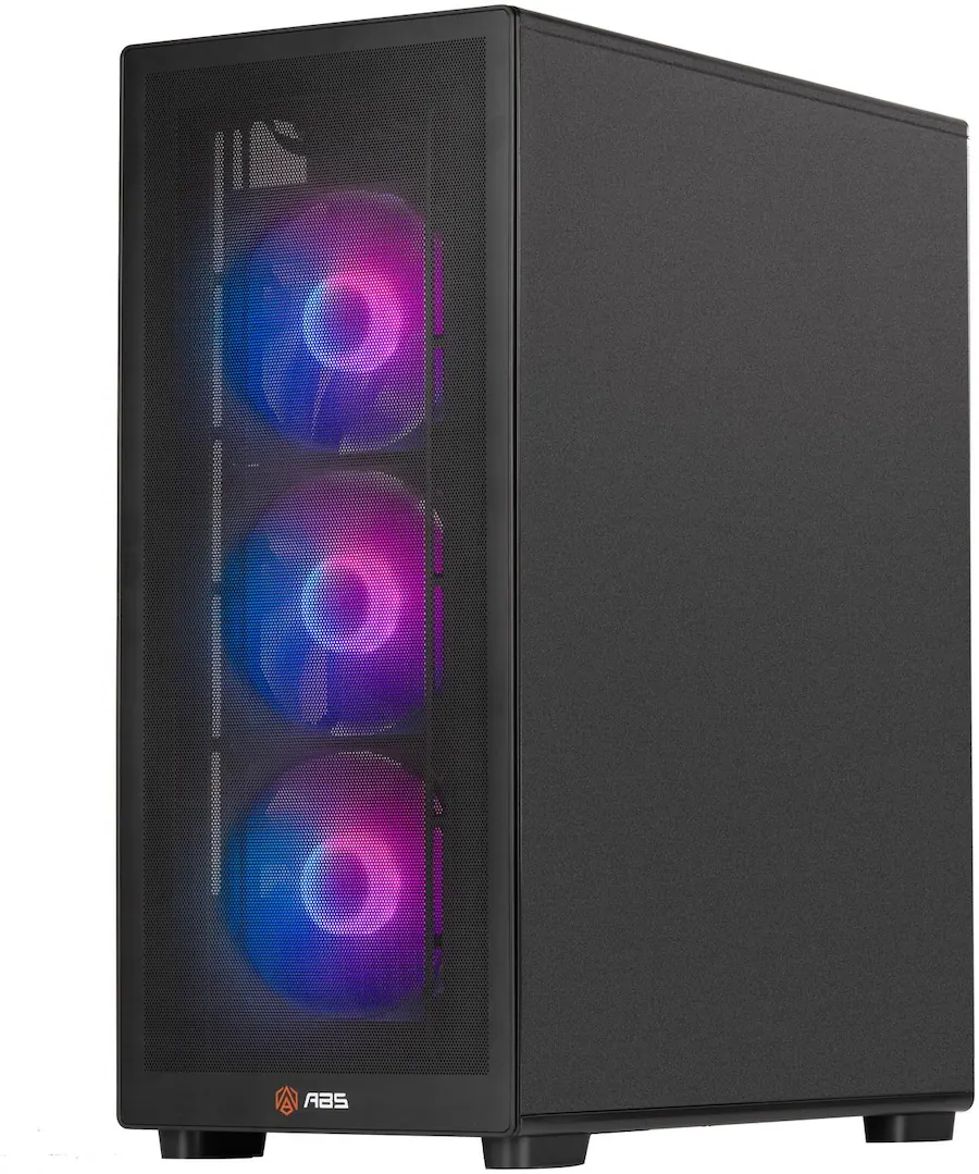 Computer Aqua Core ADVANCED BATTLESTATIONS ABS Stratos II Aqua Prebuilt Gaming PC Windows ...