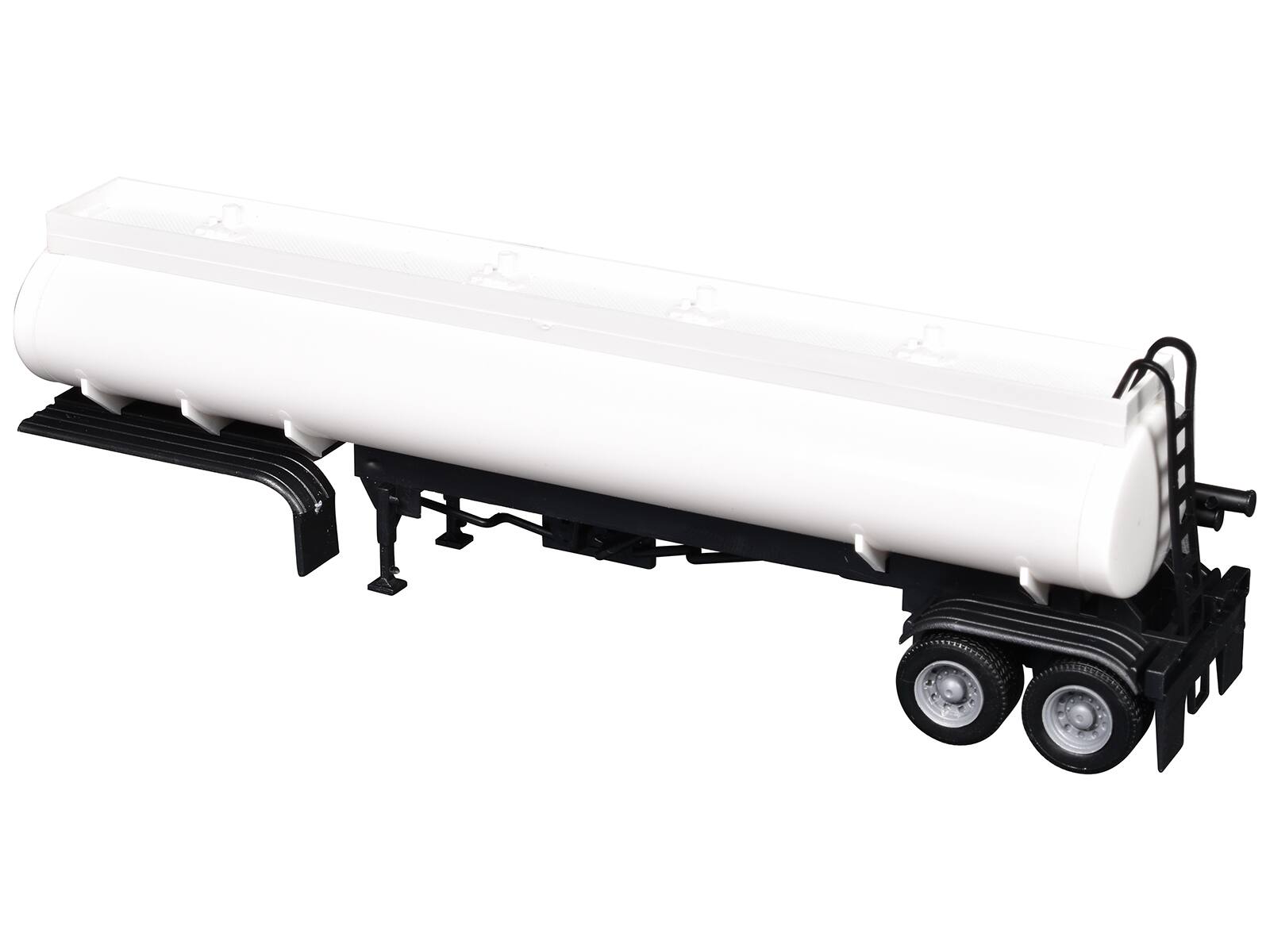Left. Promotex - Elliptical Tanker Trailer White 1/87 (HO) Plastic Model by Promotex - White.