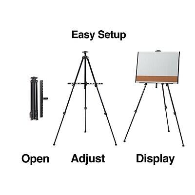 Easy Setup

Open  
Adjust  
Display