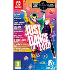 NINTENDO SWITCH
JUST DANCE 2020
FEATURING A BRAND NEW SONG FROM DISNEY FROZEN II
AVAILABLE NOVEMBER 22**
BLACKPINK - Kill This Love
BILLIE EILISH - bad guy
CARDI B, BAD BUNNY & J BALVIN - Like It
PANIC! AT THE DISCO - High Hopes
ARIANA GRANDE - 7 rings
DADDY YANKEE FT. SNOW - Con Calma
ED SHEERAN & JUSTIN BIEBER - I Don't Care
LIL NAS X FT. BILLY RAY CYRUS - Old Town Road (Remix)
DJ SNAKE FT. SELENA GOMEZ, OZUNA, CARDI B - Taki Taki
www.pegi.info
UBISOFT