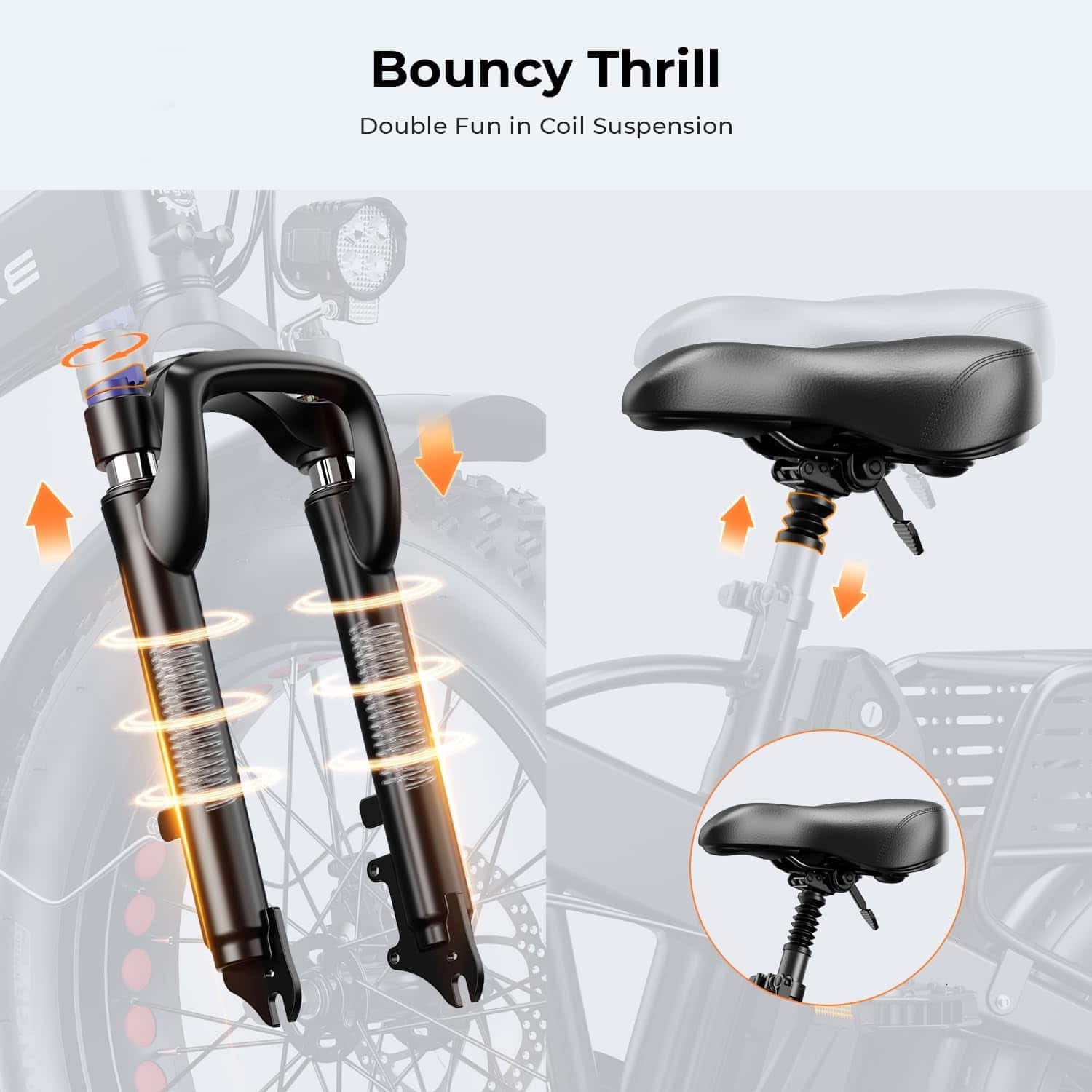 Bouncy Thrill Double Fun in Coil Suspension
