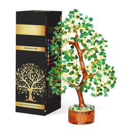 Green Aventurine Golden Wire 10in