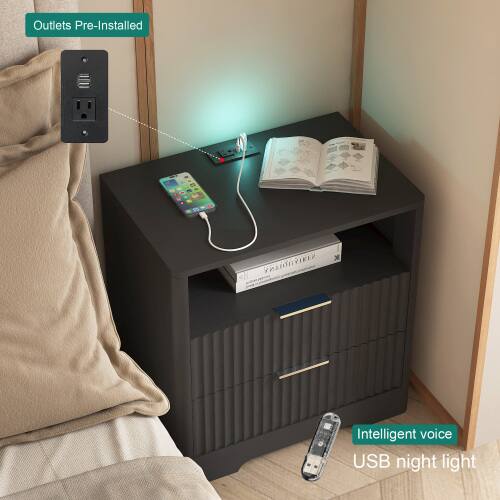 Outlets Pre-Installed  
SINITY OGIANY  
Intelligent voice USB night light