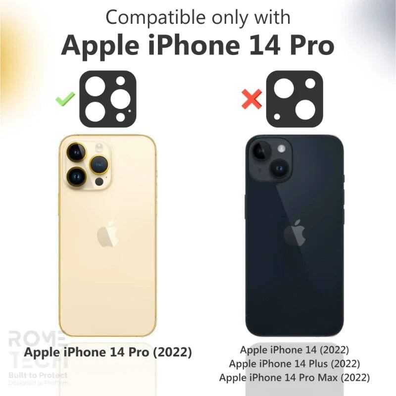 Compatible only with Apple iPhone 14 Pro

Apple iPhone 14 Pro (2022)

Built to Protect
Designed to Perform

Apple iPhone 14 (2022)
Apple iPhone 14 Plus (2022)
Apple iPhone 14 Pro Max (2022)