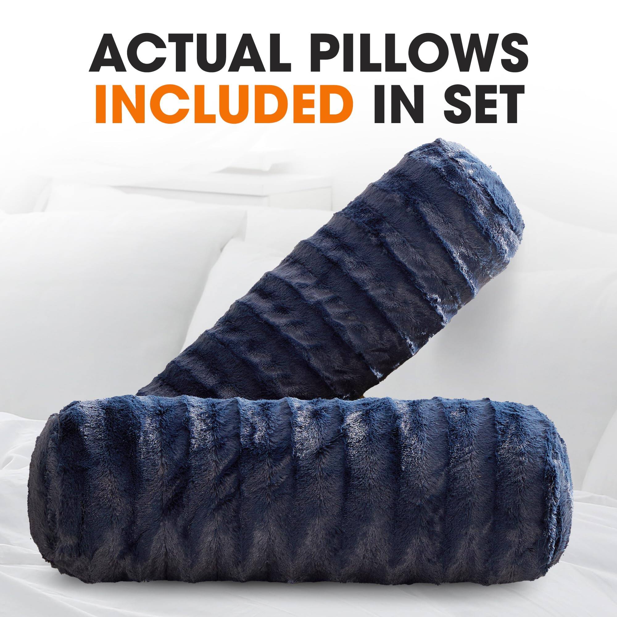 ACTUAL PILLOWS INCLUDED IN SET