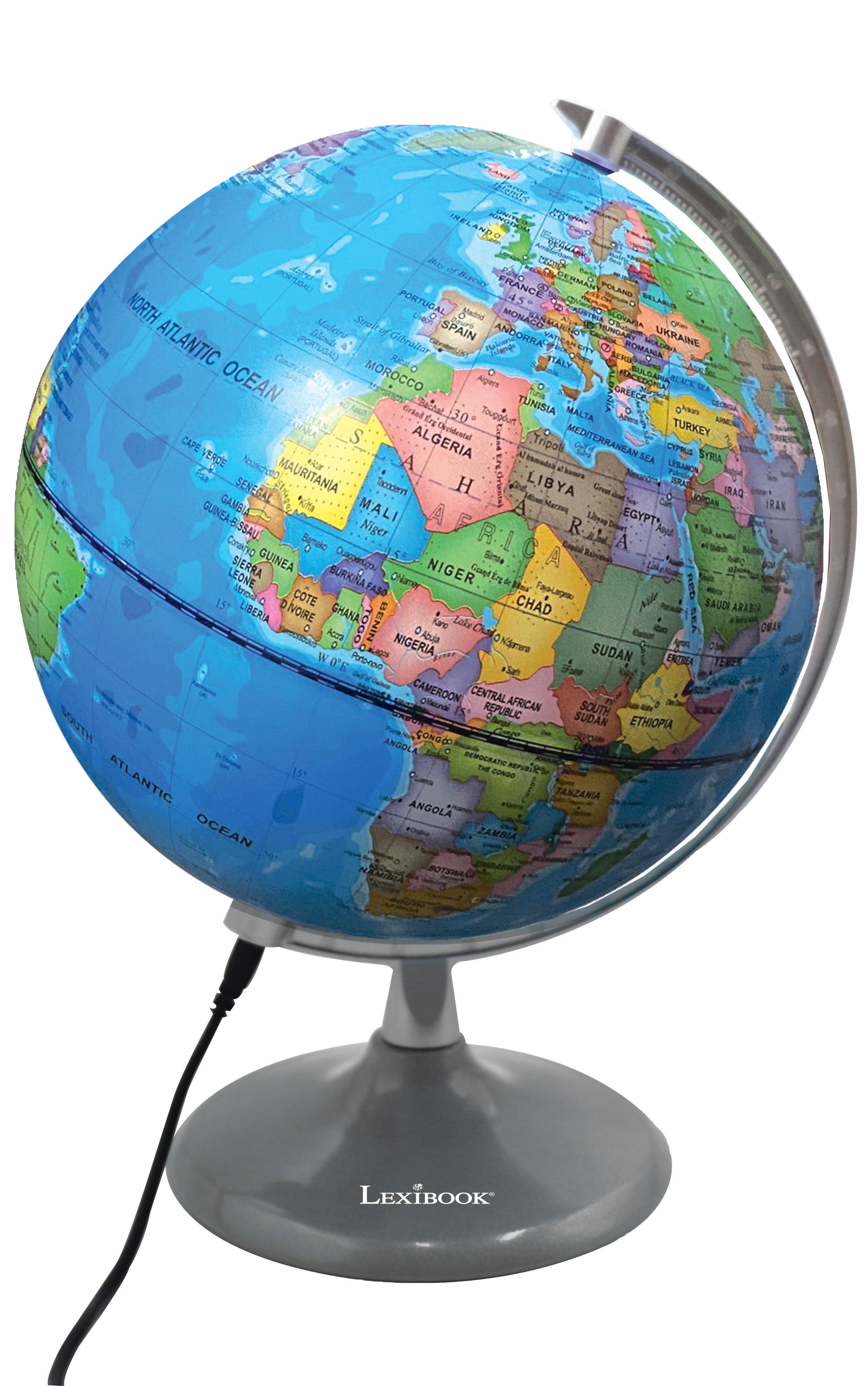 Lexibook - Luminous Day & Night Globe with Earth Map & Constellations price history on PriceWatchPro