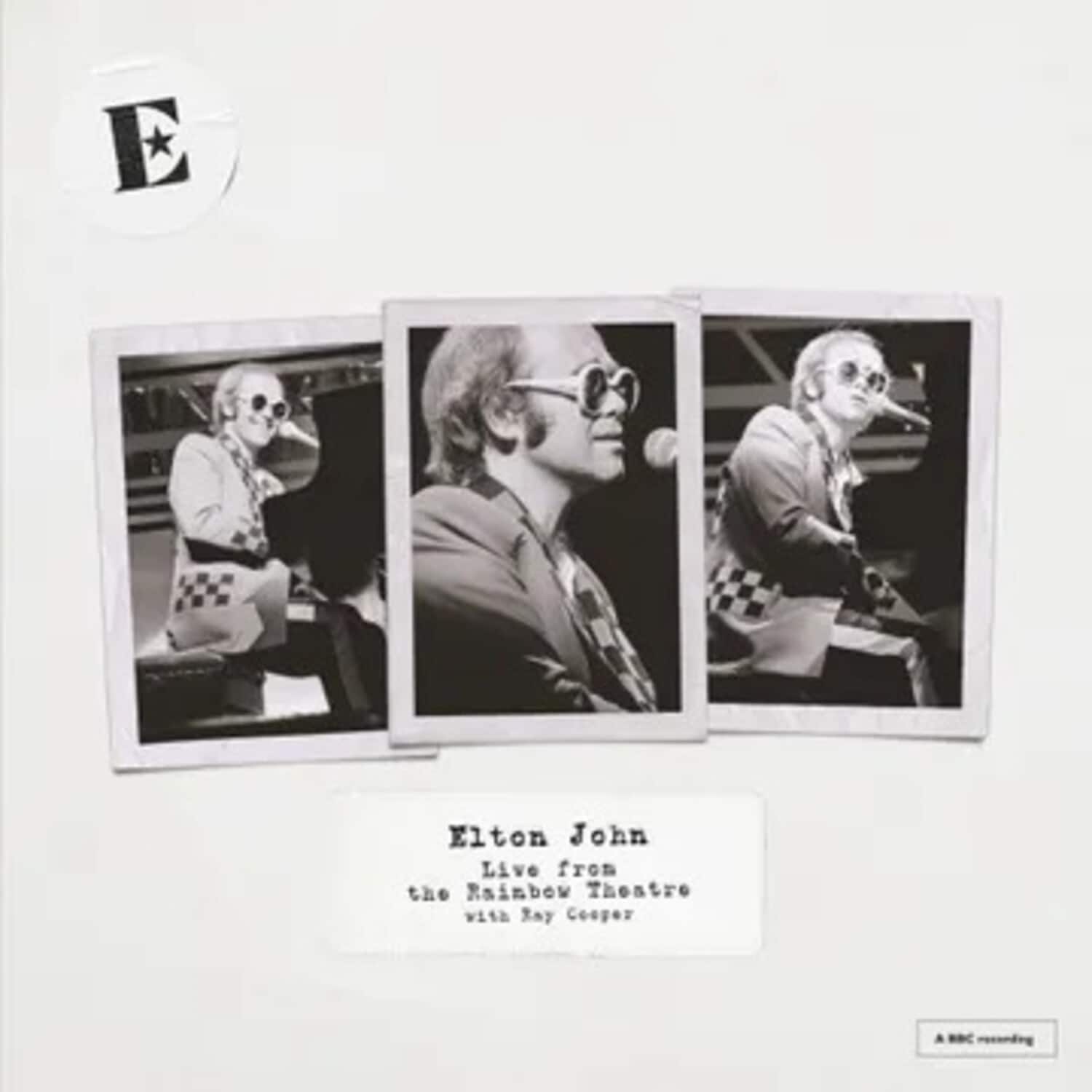 Elton John - Live At The Rainbow Theatre  (180g Heavy Vinyl)  - VINYL LP
