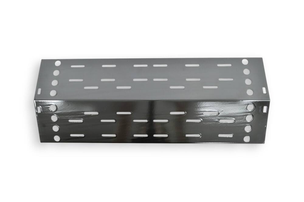 Front. Music City Metals - Music City Metals - MCM989268112 heat plate, porc stl, 22.25 x 8.625; Gri.